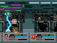 une photo d'Ã©cran de Alien Storm sur Sega Megadrive